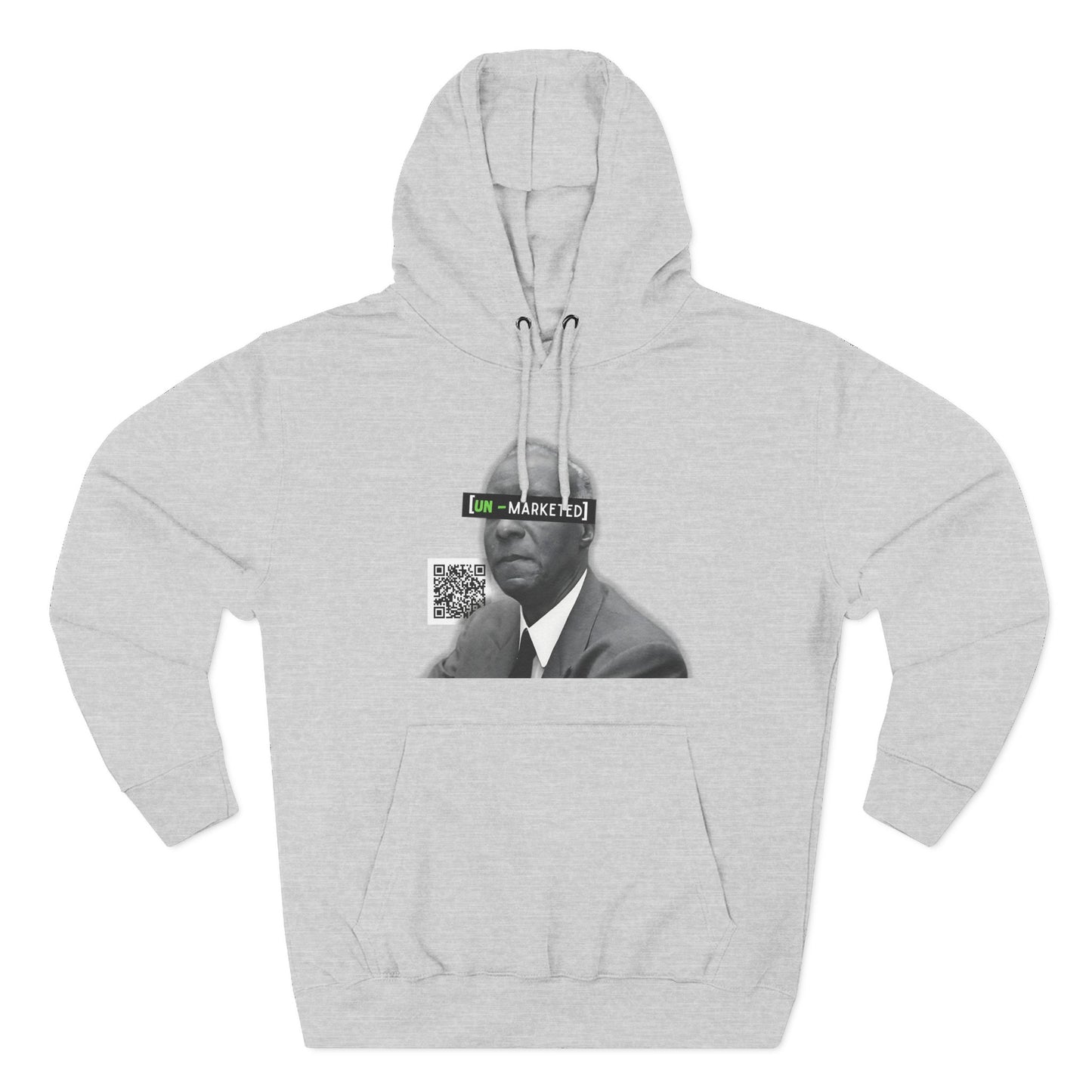 UnMarketed Asa #001 - Three-Panel Fleece Hoodie